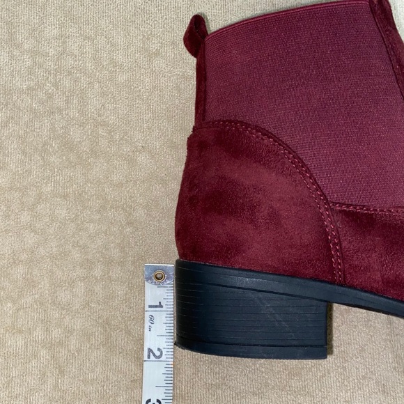 Red Ankle Booties - Picture 7 of 7